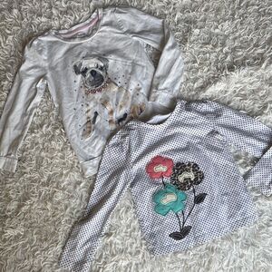 JK, Gymboree Long Sleeve Shirts, Patchwork Size 5